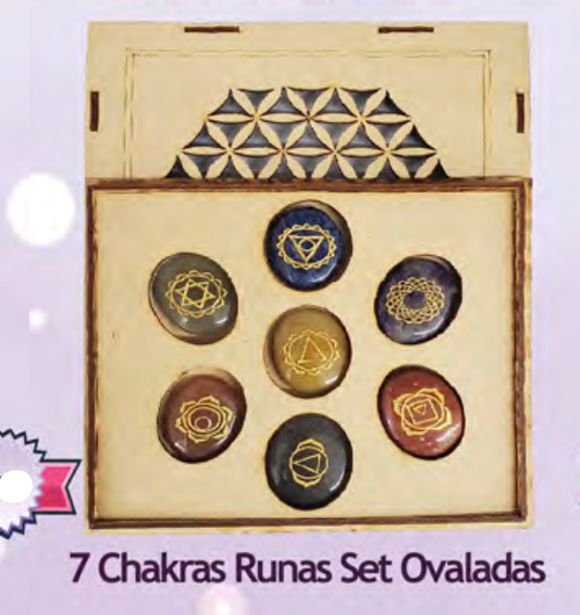 7 Chakras Set de Runas / 7 Chakras Runes Set