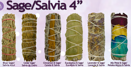 Salvia Especial en Rollo Decorado/ Special Sage Roll with Plants