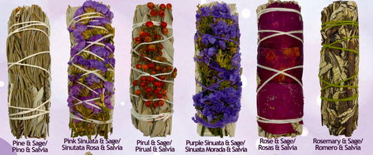 Salvia Especial en Rollo Decorado/ Special Sage Roll with Plants