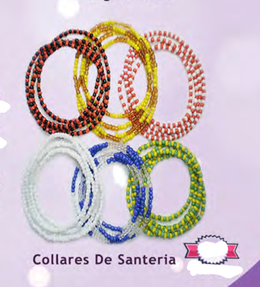 Collares de Santeria - Santeria necklaces